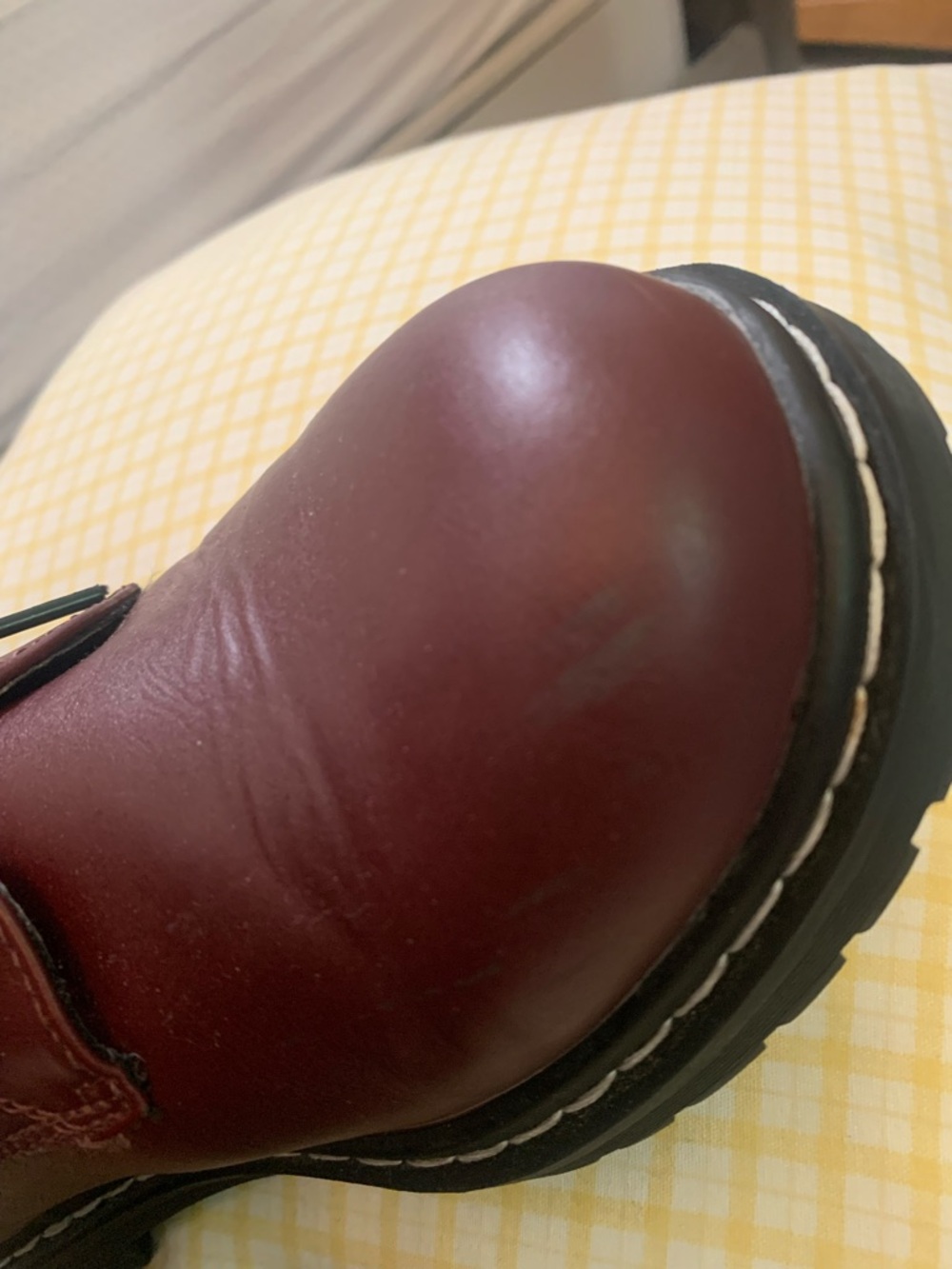 torrid Burgundy Lace-Up Combat Boots size 10.5ww - Picture 6 of 10